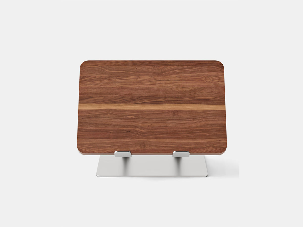 Adjustable Laptop Stand – Walnut – view 2