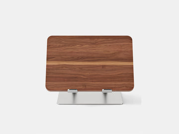 Adjustable Laptop Stand – Walnut – view 2