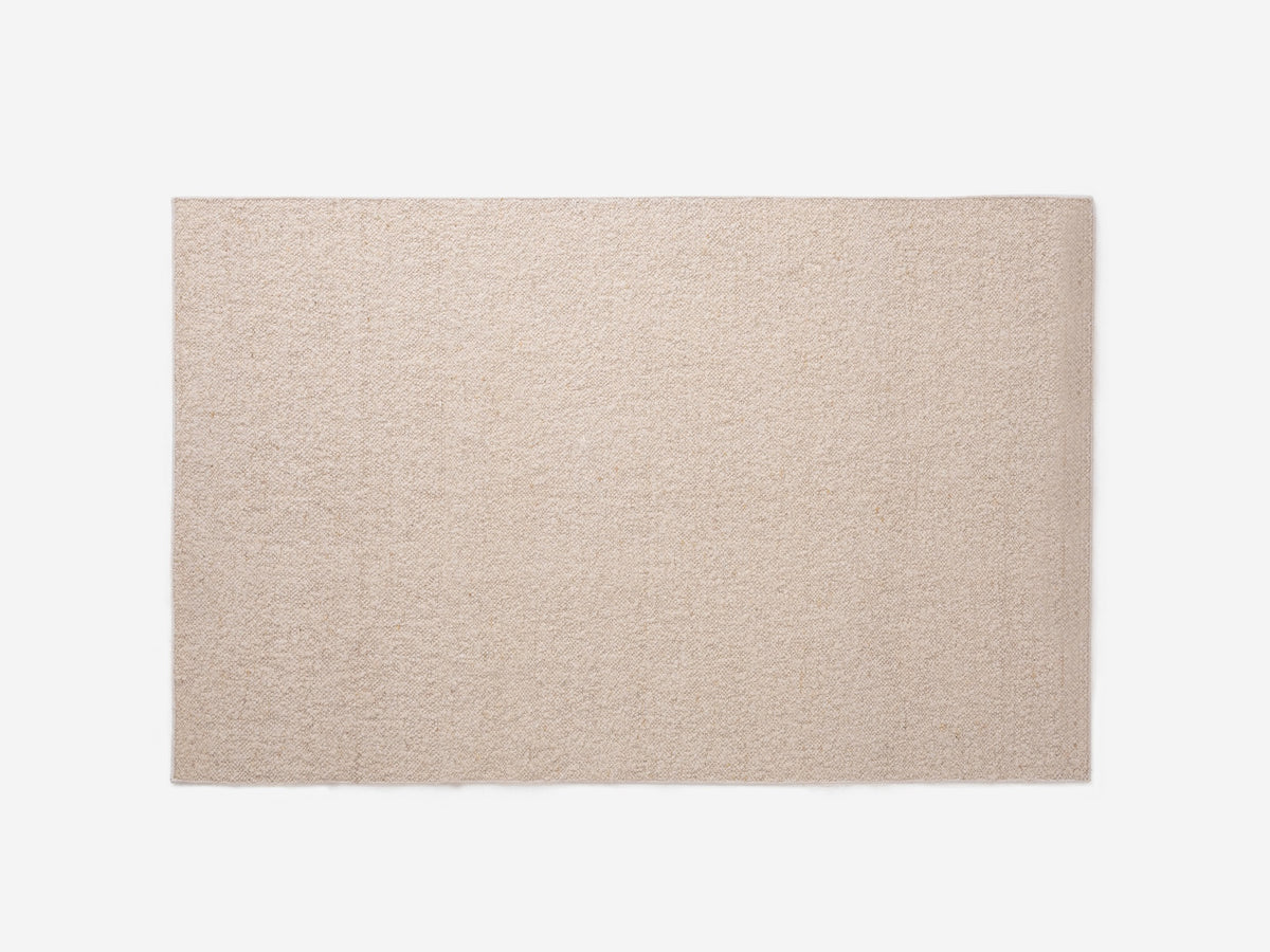 Slub Rug 6' x 9' – Snow