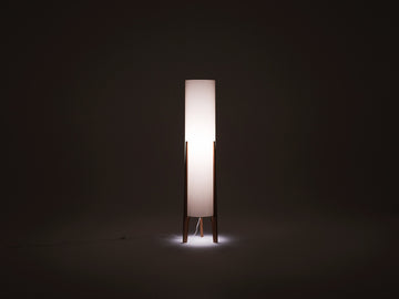 Tube Floor Lamp – Oak – view 3