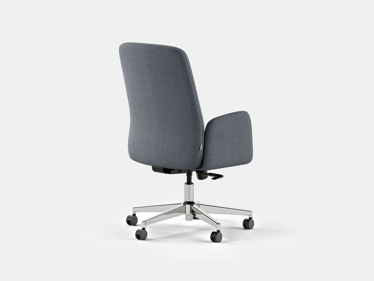 Softside Office Chair – High / Fabric / Overcast – view 2