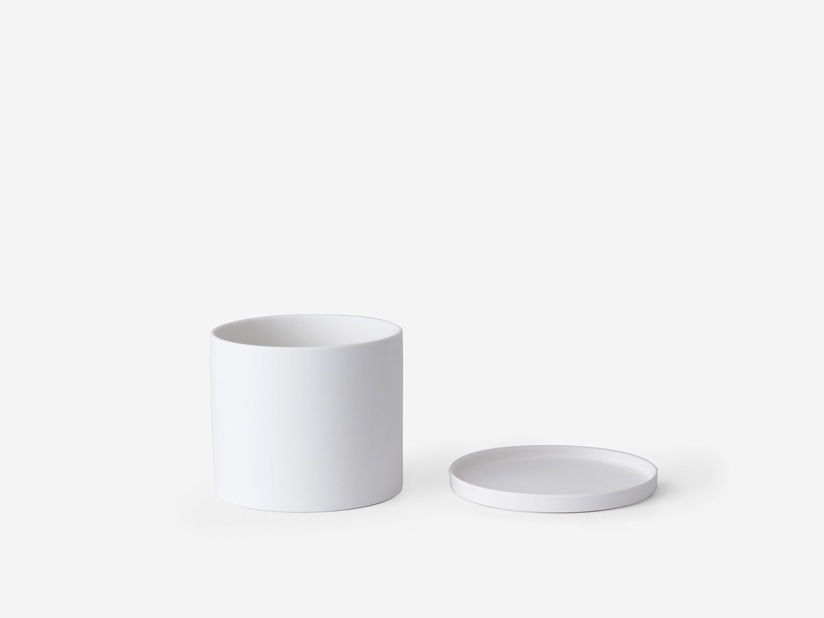 Palm Pots – Small / White – view 2