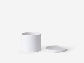Palm Pots – Small / White – view 2