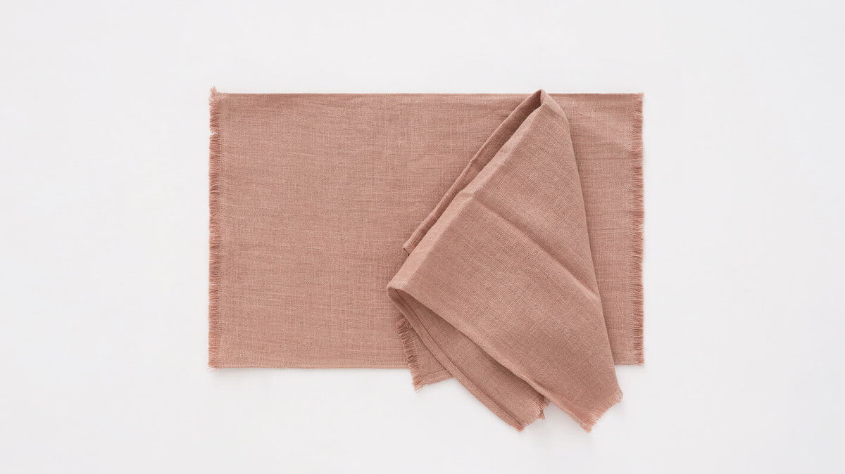 Faye Placemats – Rose – view 2