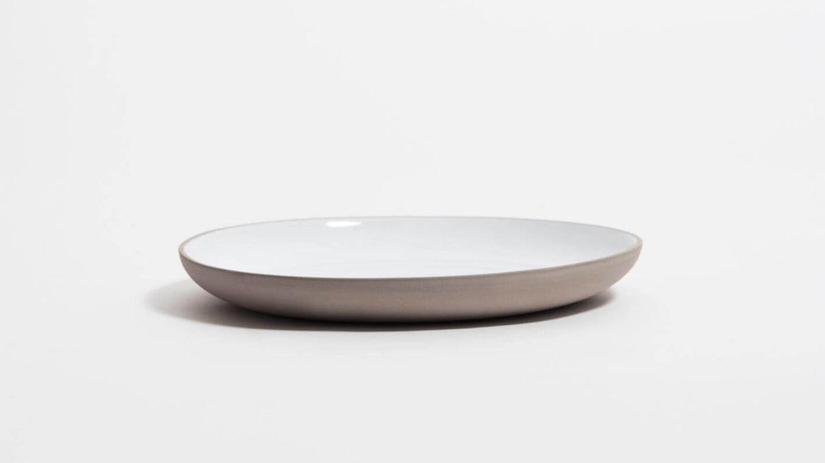 Garrido Stoneware Dinner Plate – Grey