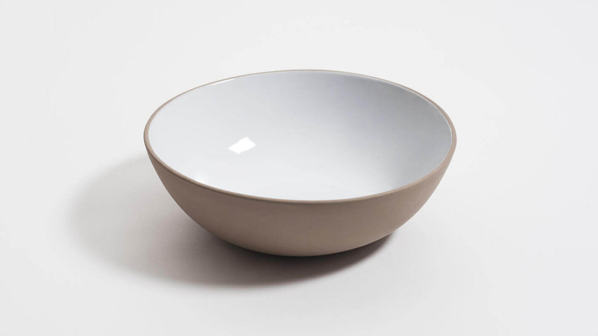 Garrido Stoneware Serving Bowl – Grey – view 2