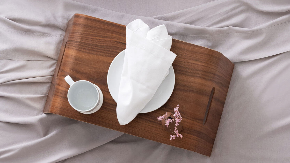 Fika Bed Tray – Walnut – view 2