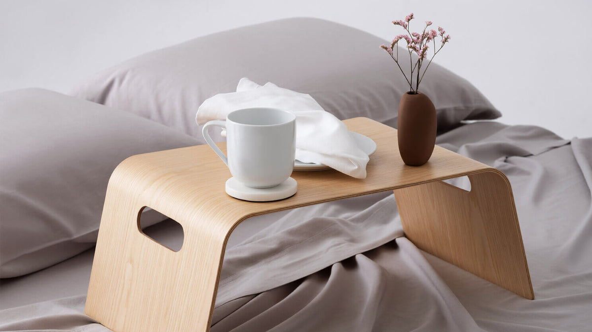 Fika Bed Tray – Oak – view 2