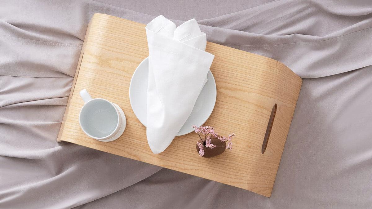 Fika Bed Tray – Oak – view 3