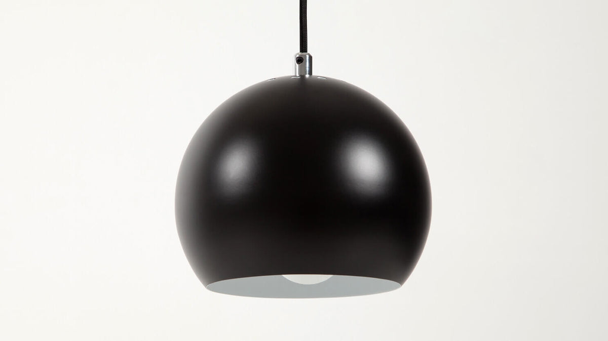 Ball Pendant – Matte Black – view 2