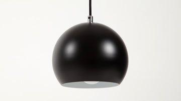 Ball Pendant – Matte Black – view 2