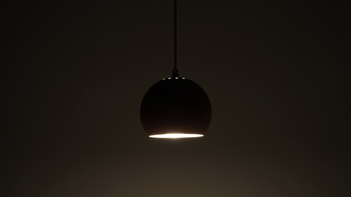 Ball Pendant – Matte Black – view 3