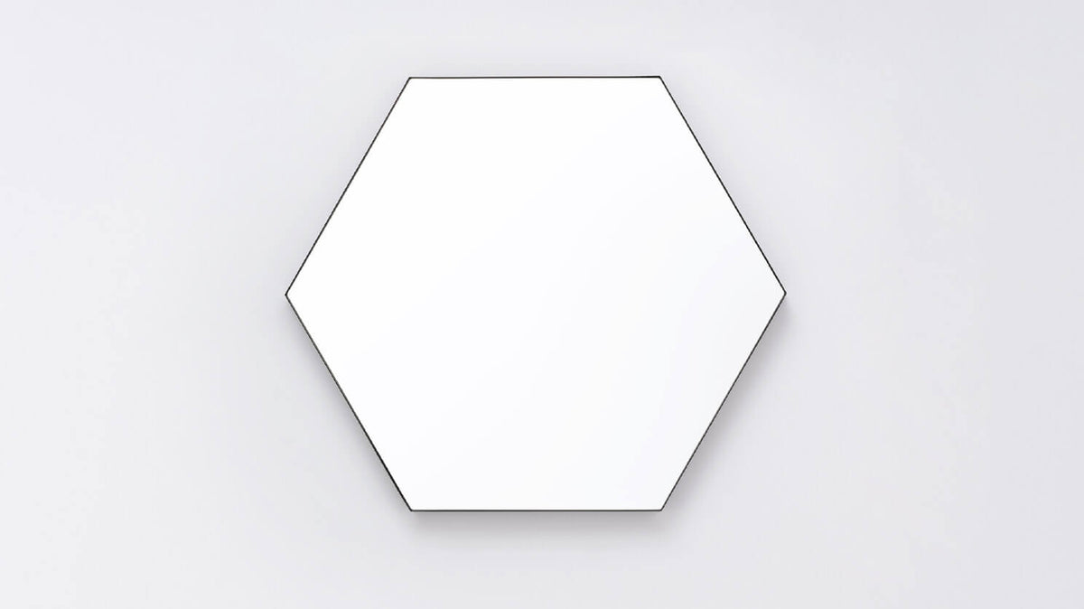 Hex Mirror - XL – Black