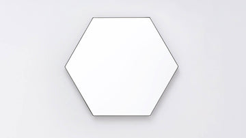 Hex Mirror - XL – Black