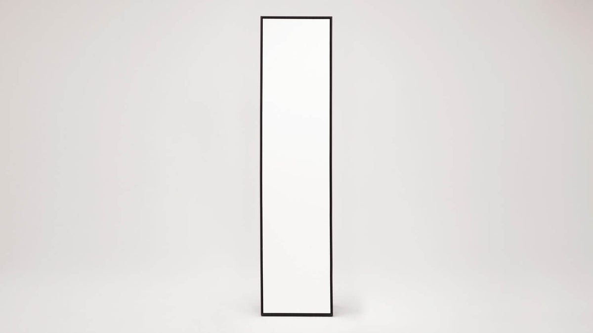 Spy Floor Mirror – Small / Black
