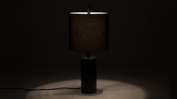 Drum Table Lamp - Black – Black – view 2