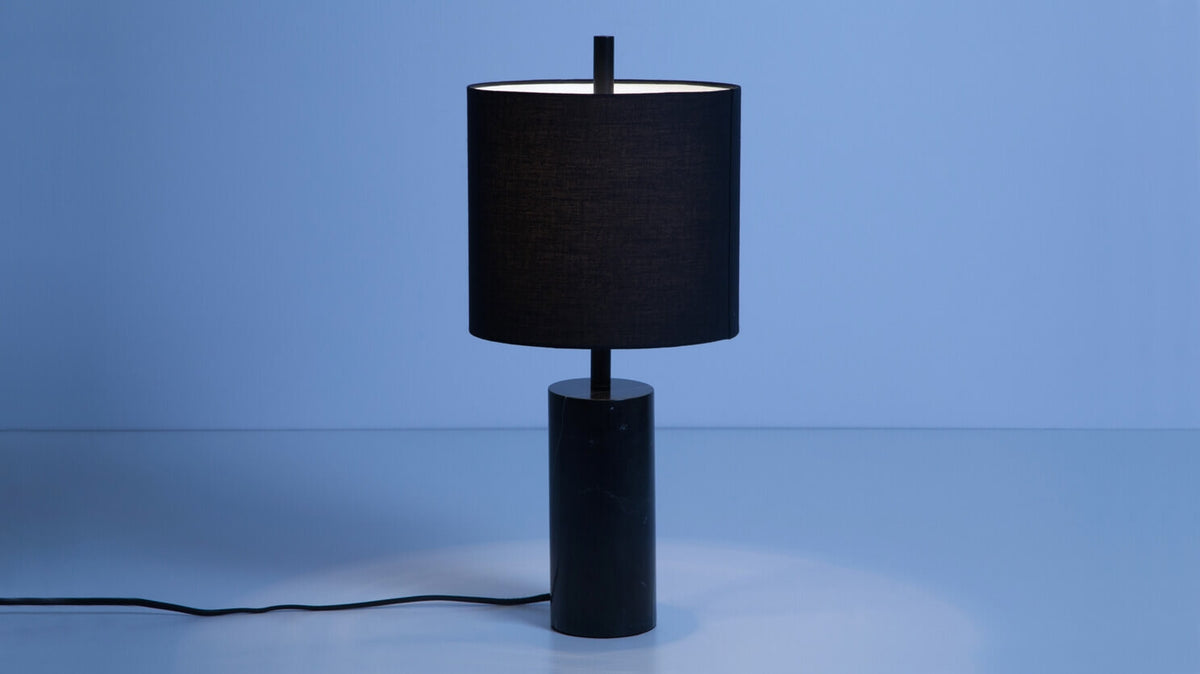 Drum Table Lamp - Black – Black – view 3
