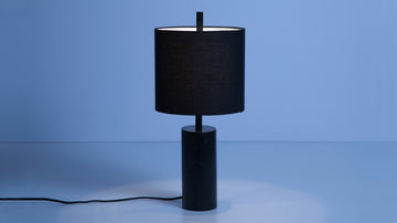 Drum Table Lamp - Black – Black – view 3