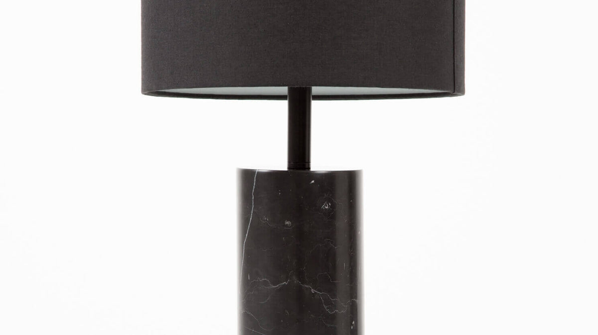 Drum Table Lamp - Black – Black – view 4