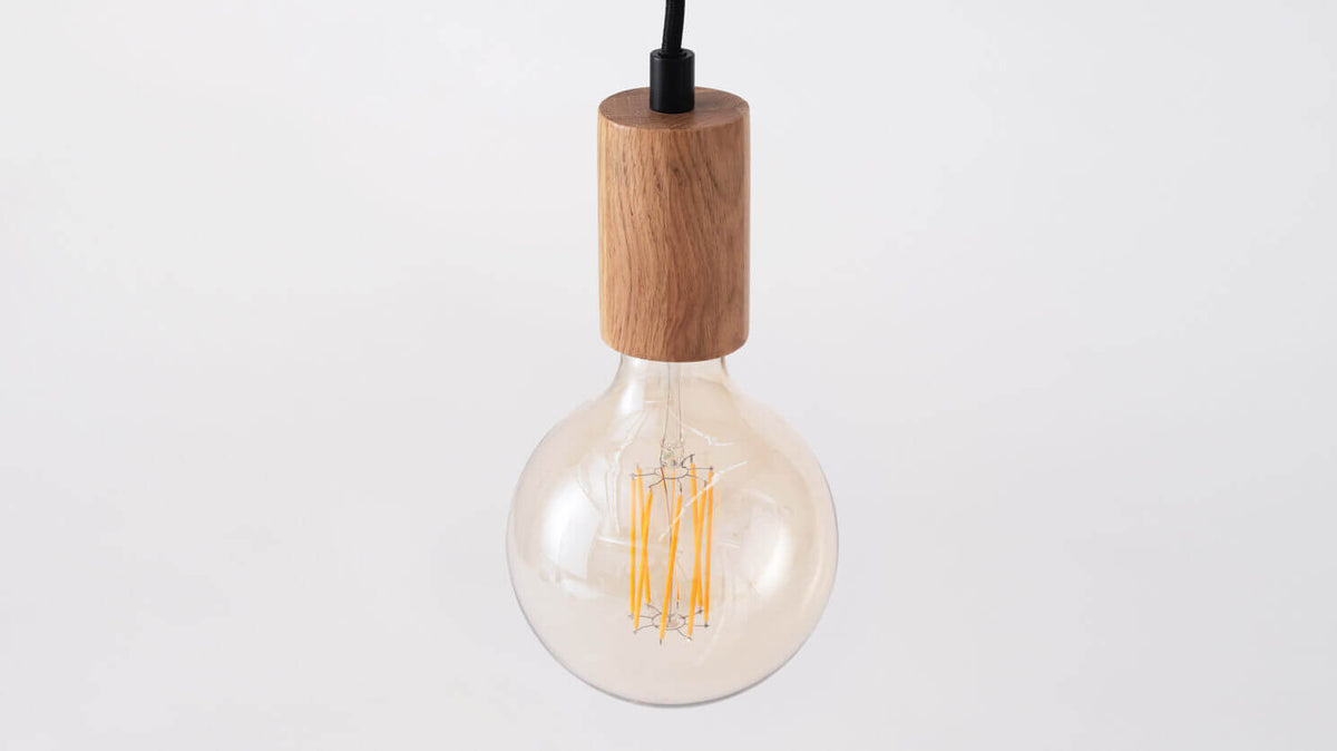 Lucy Pendant – Oak – view 2