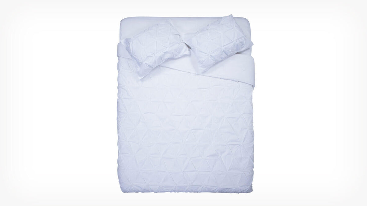 Moncton Duvet Cover Set - Queen – White