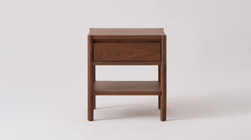 Monarch Single Drawer Nightstand – Walnut