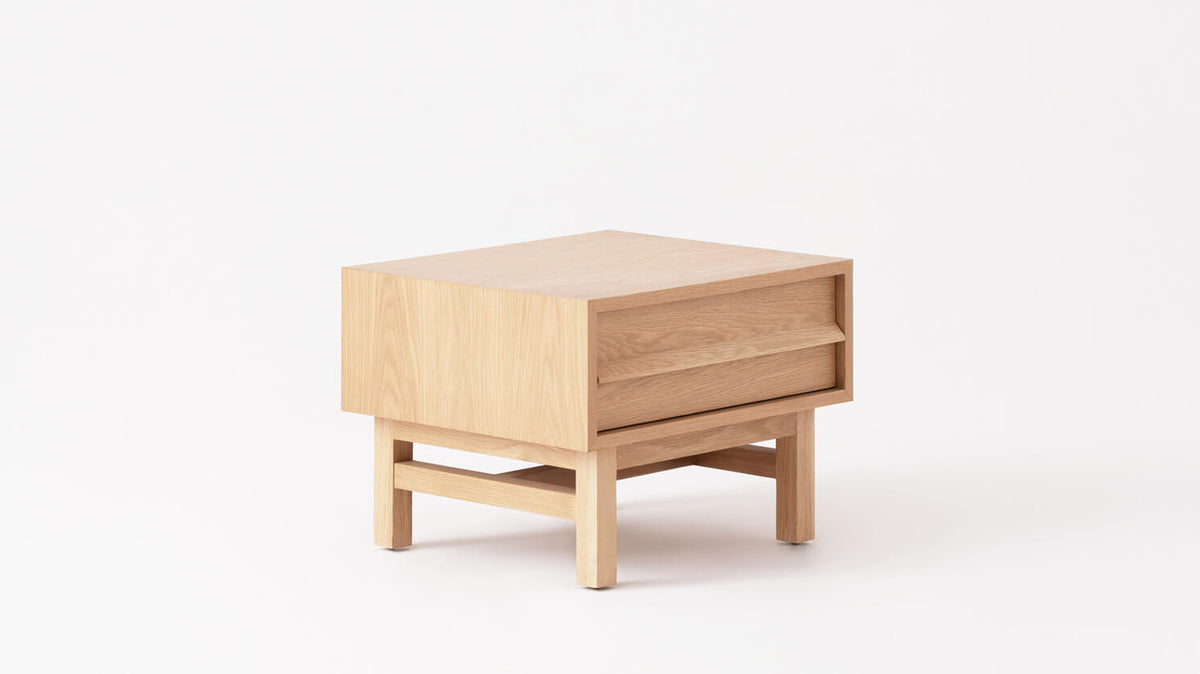 Marcel Nightstand – Oak – view 2