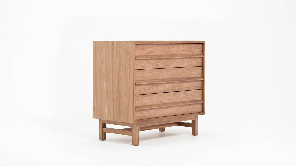 Marcel Single Dresser – Walnut – view 2