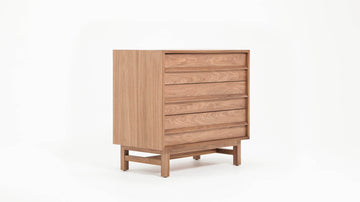 Marcel Single Dresser – Walnut – view 2