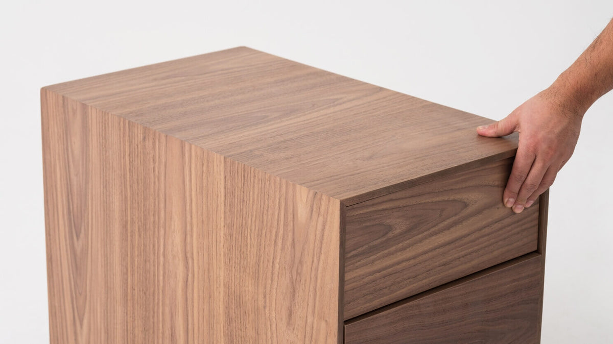 Kendall Pedestal – Walnut – view 8