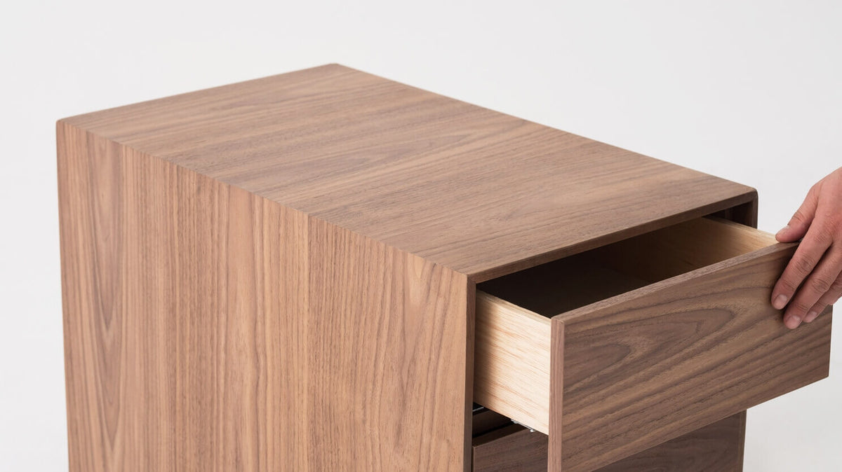 Kendall Pedestal – Walnut – view 9