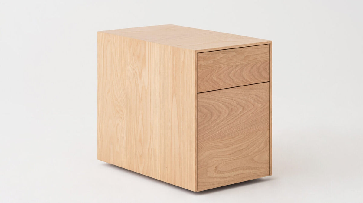 Kendall Pedestal – Oak – view 2