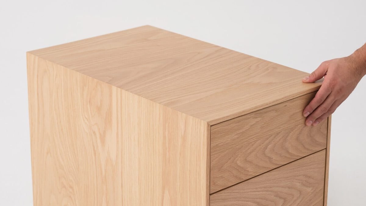 Kendall Pedestal – Oak – view 8