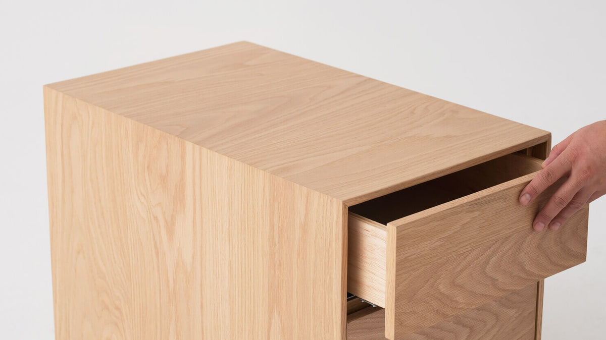 Kendall Pedestal – Oak – view 9