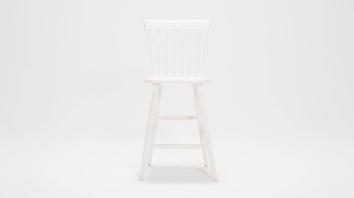 Lyla Side Counter Stool – White