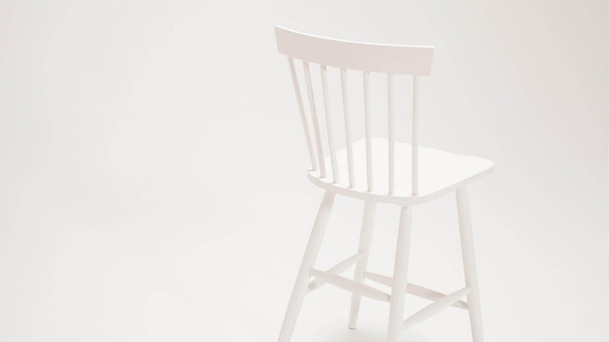 Lyla Side Counter Stool – White – view 4