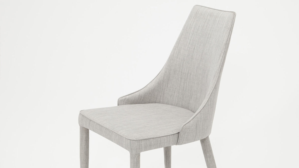Valentin Side Chair – Light Grey – view 3
