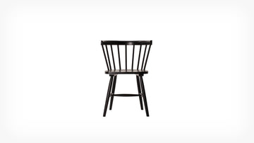 Lyla Armchair – Black Rubberwood