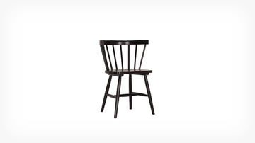 Lyla Armchair – Black Rubberwood – view 2