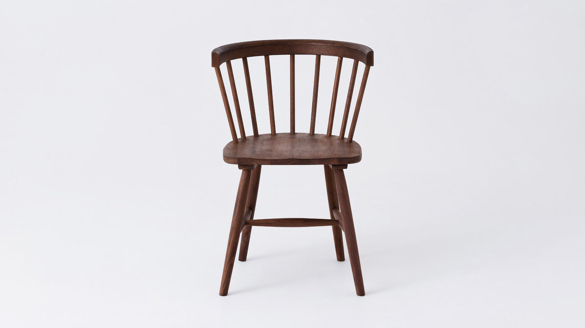Lyla Armchair – Solid Walnut