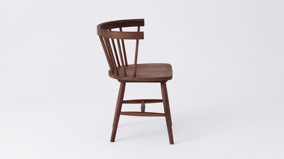 Lyla Armchair – Solid Walnut – view 2