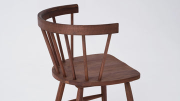 Lyla Armchair – Solid Walnut – view 4