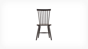 Lyla Side Chair – Black Rubberwood