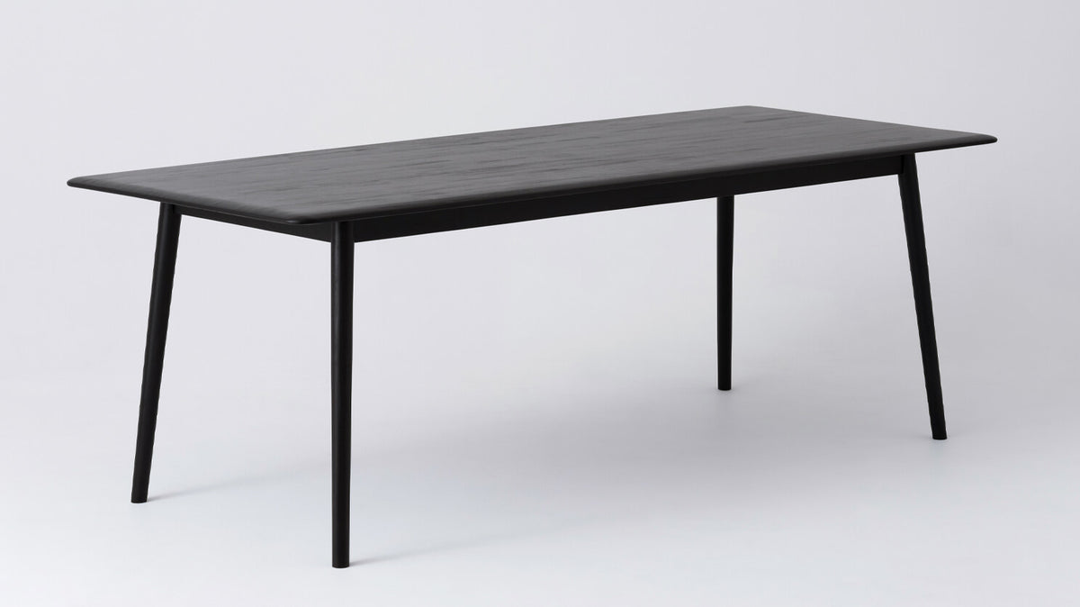 Kacia Dining Table – 84" / Black – view 2