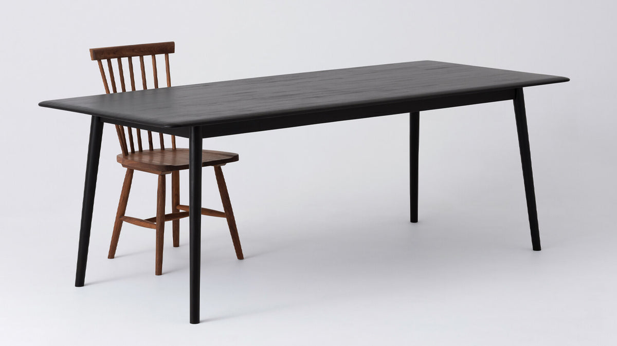 Kacia Dining Table – 84" / Black – view 4