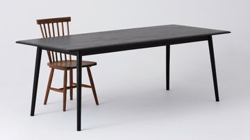 Kacia Dining Table – 84" / Black – view 4