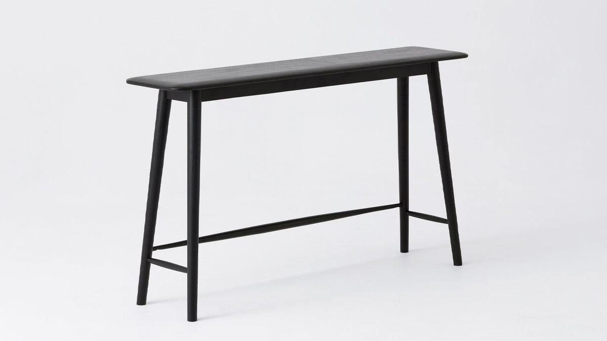 Kacia Console Table – Black