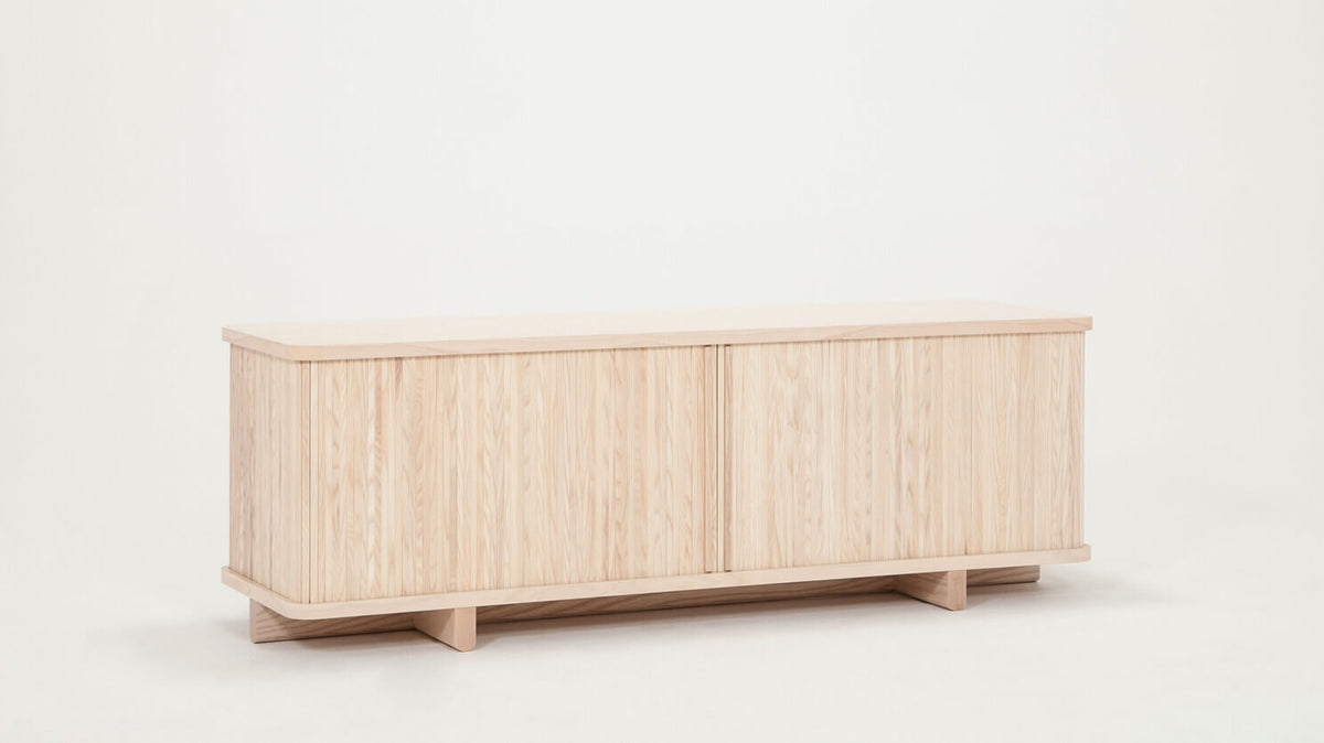 Tambour 62" Credenza – Ash – view 2