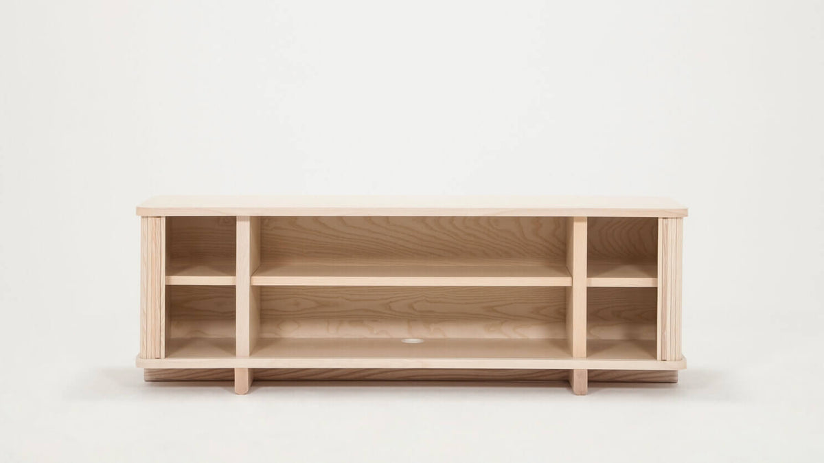 Tambour 62" Credenza – Ash – view 4