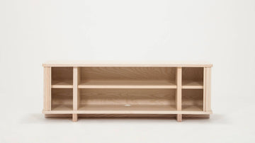 Tambour 62" Credenza – Ash – view 4